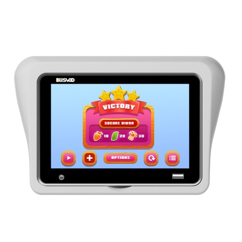 7 inch bus back seat entertainment monitor coach bus