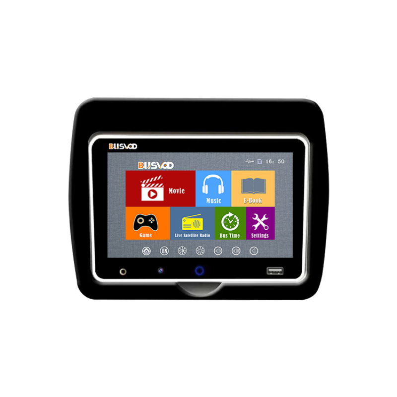 Bus Video Entertainment System MP5 tablet for car 7inch 