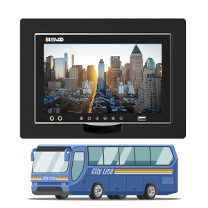 Wireless bus vod server 10.1 inches tablet android monitor for bus 