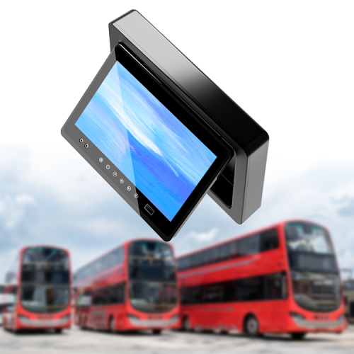 VOD Player for Bus LCD Touch Screen High Quality 9 Inch Capacitive Touch Screen Lcd Monitor Car Monitor Android 6 Usb,sd Card