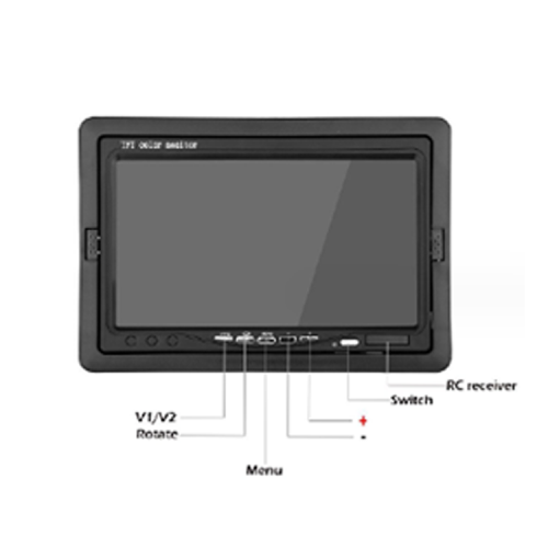 Vehicles truck 7-inch HD reversing monitor video display